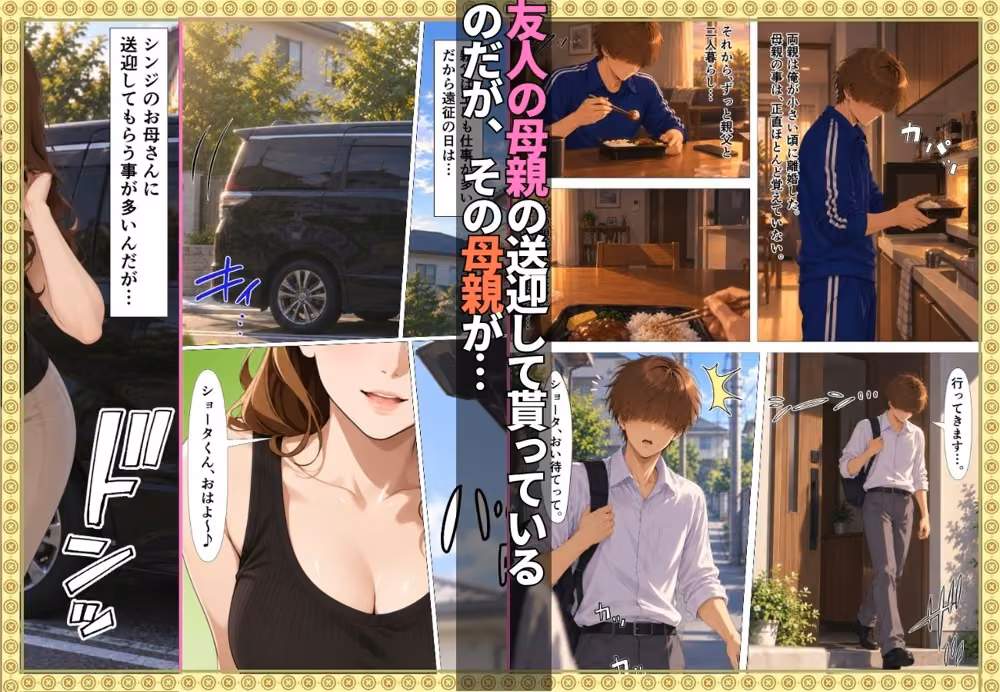 友人の母親の欲求不満オナニーがエロ過ぎて精子空っぽになるまで中出しSEXした話【人妻】【連続射精】【種付けプレス】【159p】 hitomiエロ漫画raw サンプル画像002