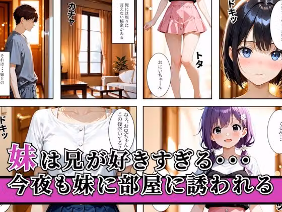 おにいちゃんが大好きな妹と近親相姦。お家で孕ませセックスした話 hitomiエロ漫画raw サンプル画像001