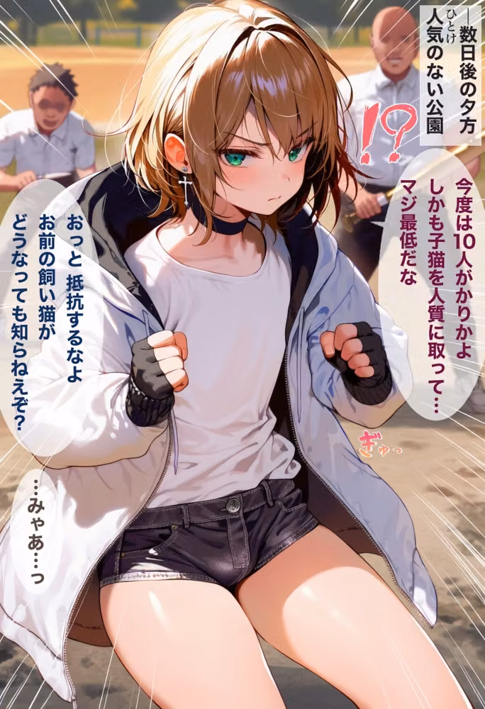 雨の日に子猫を助けた不良くんが雌猫にされた話 hitomiエロ漫画raw サンプル画像004