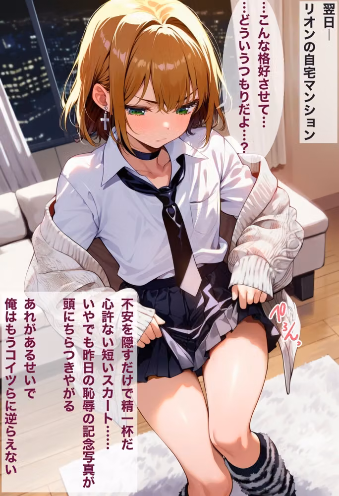雨の日に子猫を助けた不良くんが雌猫にされた話 hitomiエロ漫画raw サンプル画像013