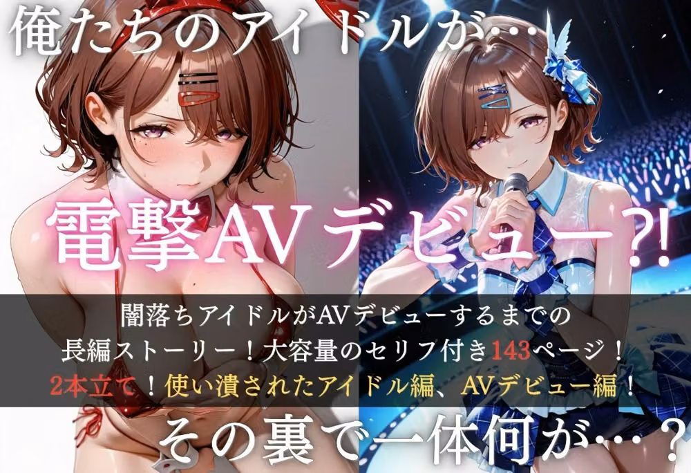 売れなかったアイドルたちが行き着く先・・・アイドルの本気闇営業 hitomiエロ漫画raw サンプル画像001