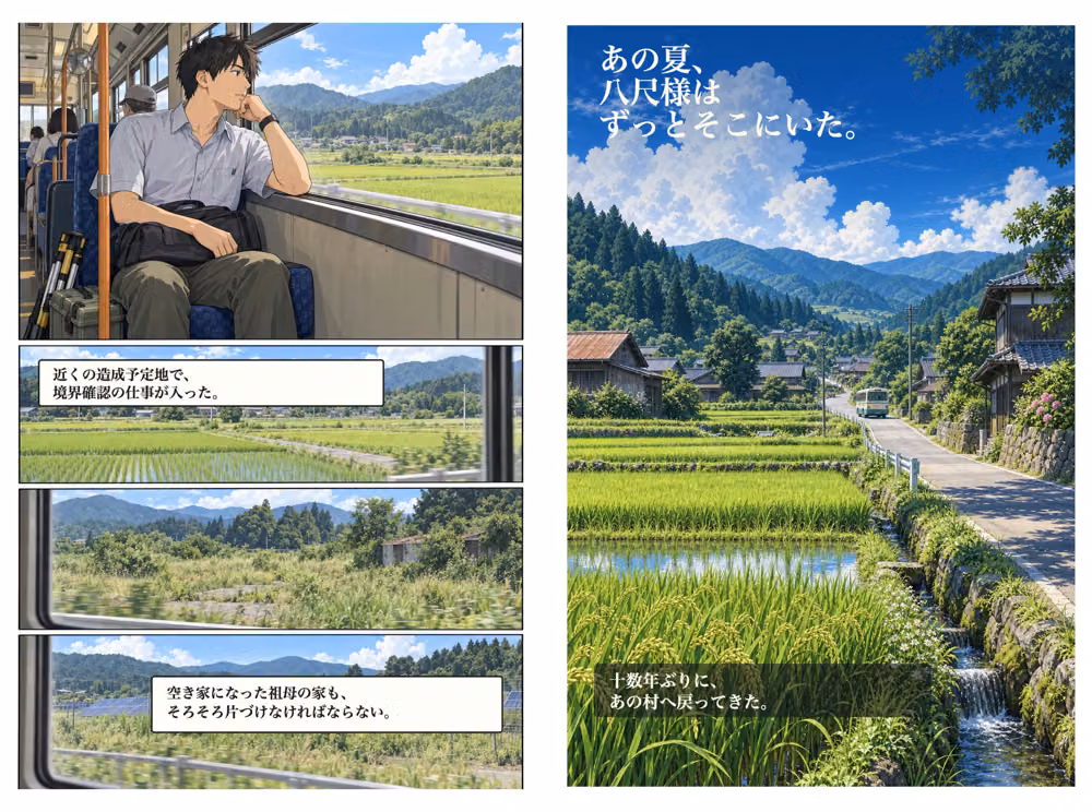 あの夏、八尺様はずっとそこにいた。 Vol.1 hitomiエロ漫画raw サンプル画像001