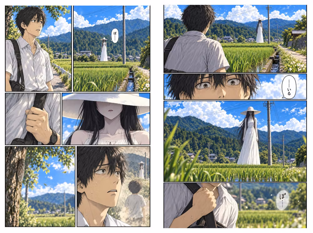 あの夏、八尺様はずっとそこにいた。 Vol.1 hitomiエロ漫画raw サンプル画像005