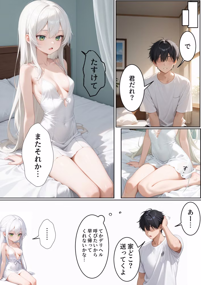 ここデリヘル備え付き物件だったみたいです hitomiエロ漫画raw サンプル画像010
