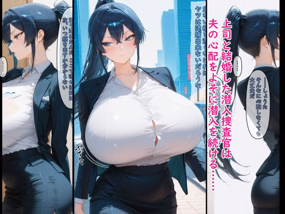 人妻潜入捜査官  ケツ穴調教を受ける hitomiエロ漫画raw サンプル画像001