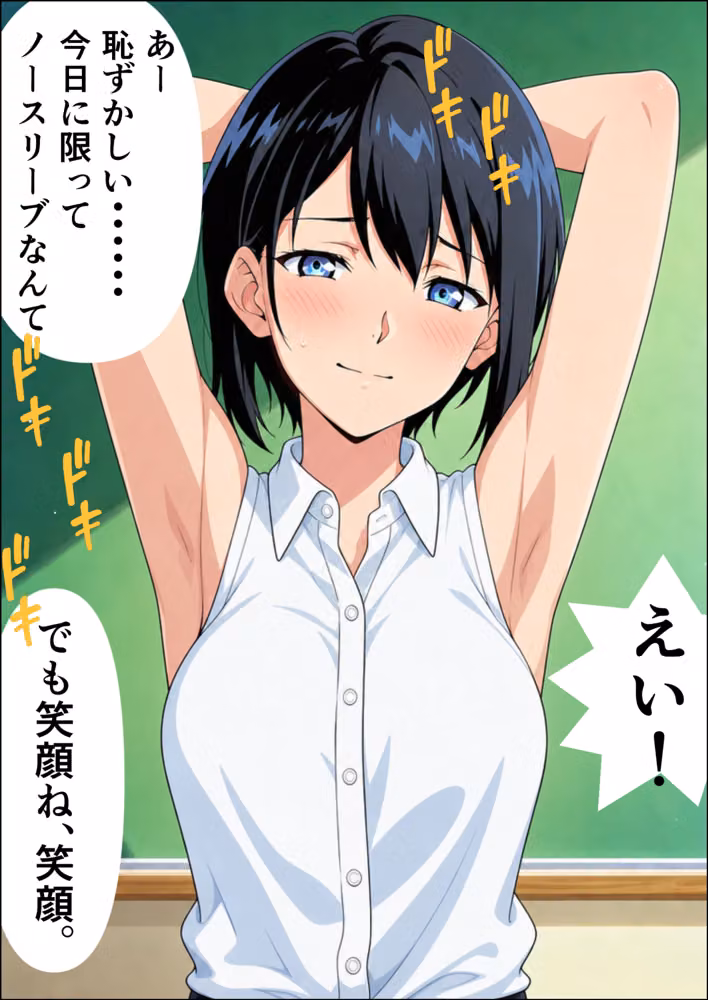 新人女教師 ちくびスケスケ教室 〜秘密の写真も大流出〜 hitomiエロ漫画raw サンプル画像005