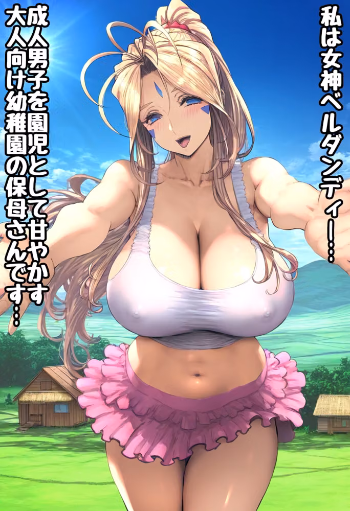 巨乳保母ベルダンディーとセクハラ園長 hitomiエロ漫画raw サンプル画像001