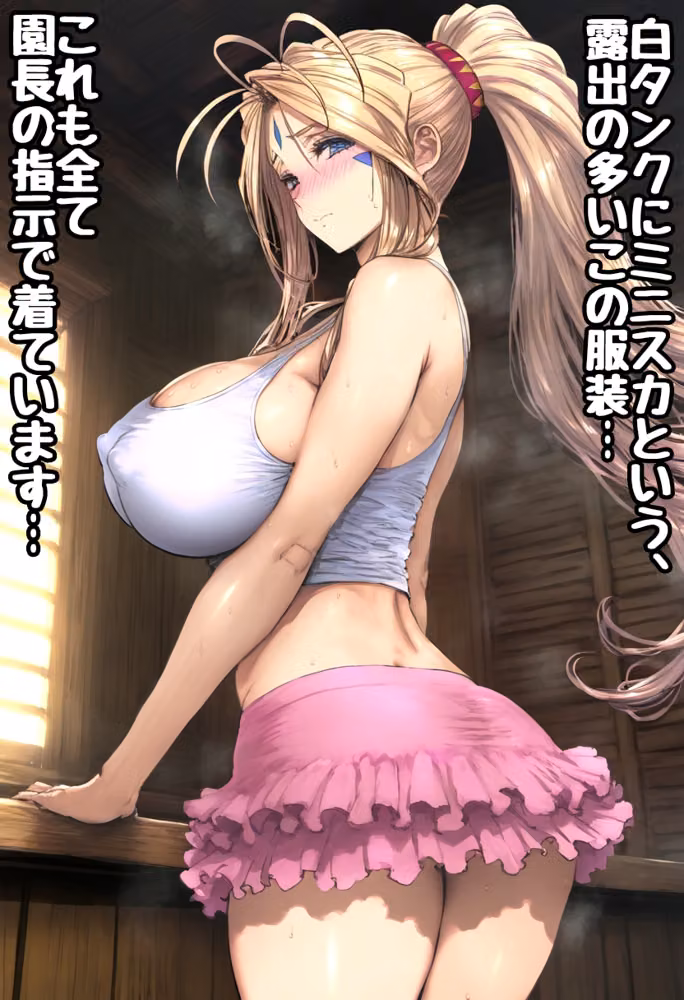 巨乳保母ベルダンディーとセクハラ園長 hitomiエロ漫画raw サンプル画像005
