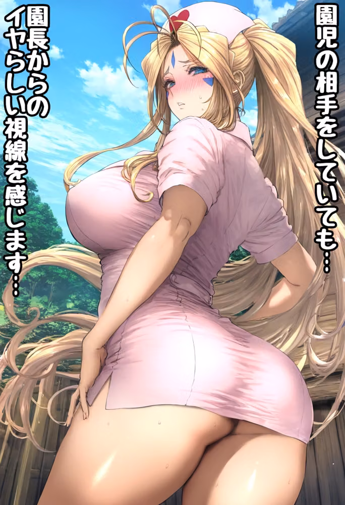 巨乳保母ベルダンディーとセクハラ園長 hitomiエロ漫画raw サンプル画像065
