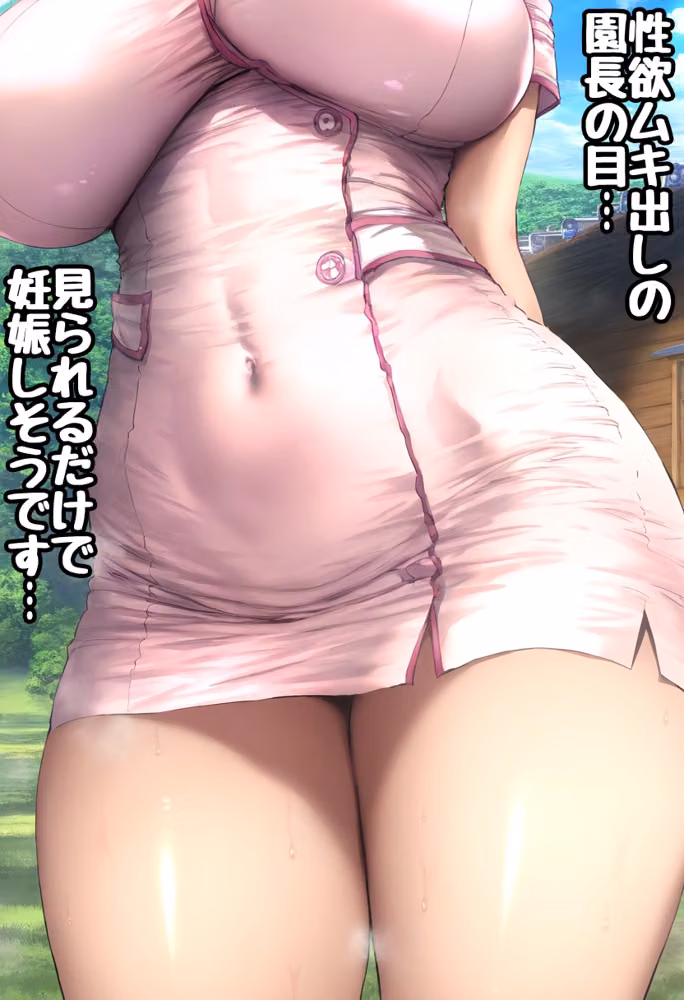 巨乳保母ベルダンディーとセクハラ園長 hitomiエロ漫画raw サンプル画像069