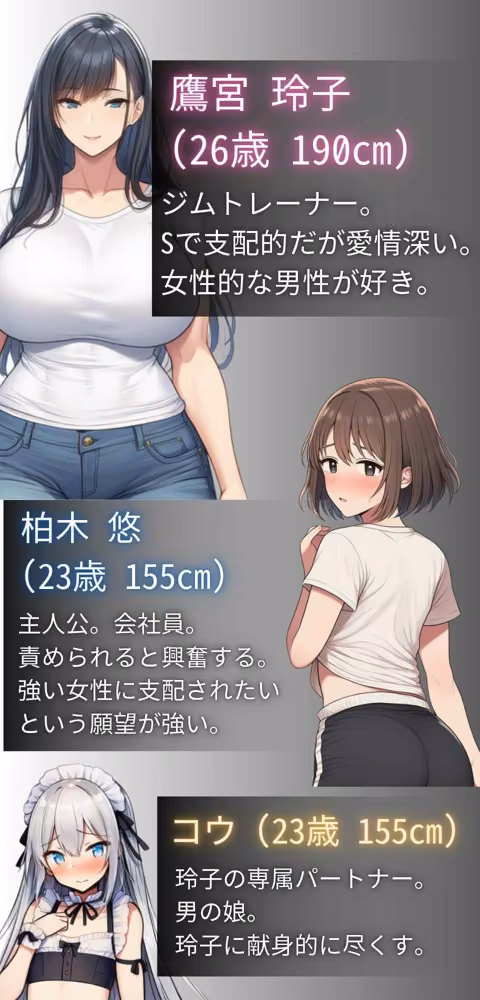 激甘爆乳ドSインストラクターのペニバンW調教で快楽漬けにされメス堕ちした僕と男の娘 hitomiエロ漫画raw サンプル画像002