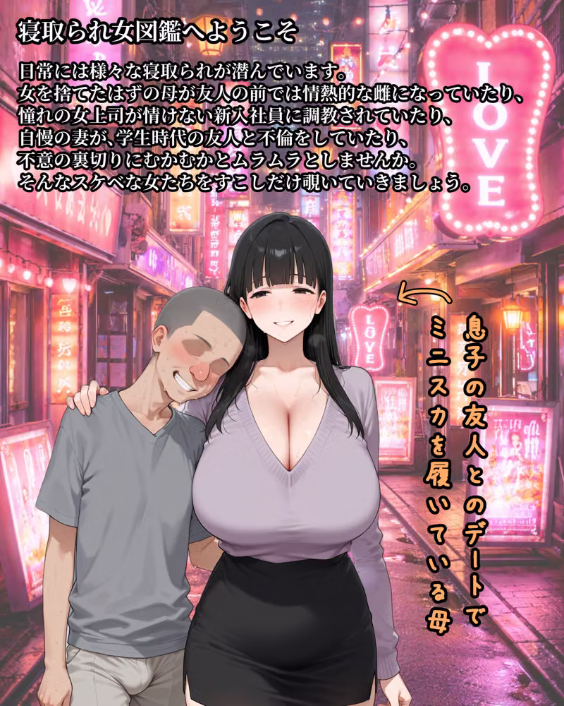 寝取られ女図鑑 母（夏子） hitomiエロ漫画raw サンプル画像002