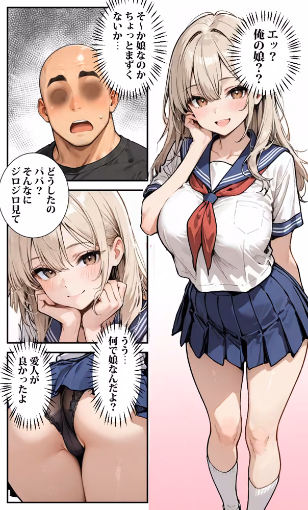 スマホのオマンコガチャ回したら人妻が当たった3女子校生編 hitomiエロ漫画raw サンプル画像007