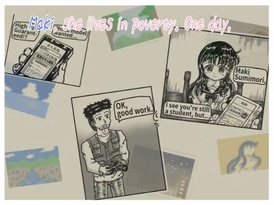 Maki’s Photomodel Days 1st ’Maki-chan and Yasuda-san’ hitomiエロ漫画raw サンプル画像001