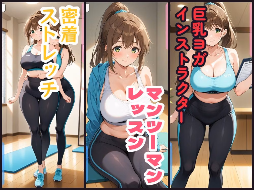 巨乳ヨガインストラクターのマンツーマンレッスンがエロすぎる件 hitomiエロ漫画raw サンプル画像001