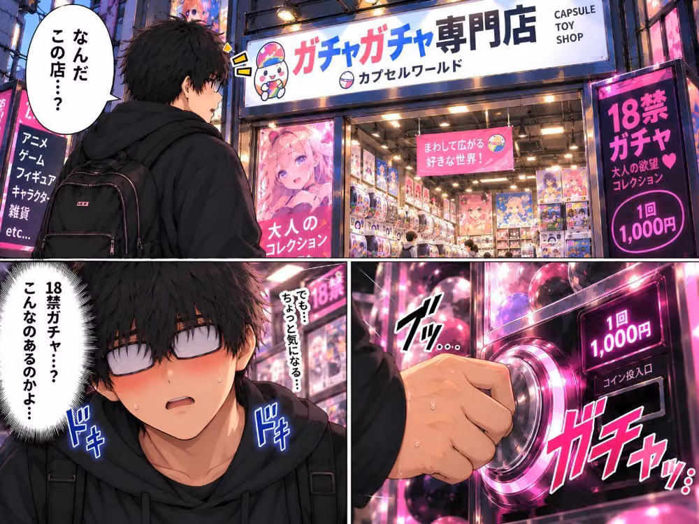 ギャル妹に18禁ガチャの秘薬を●ませて性処理に使ってみた hitomiエロ漫画raw サンプル画像001