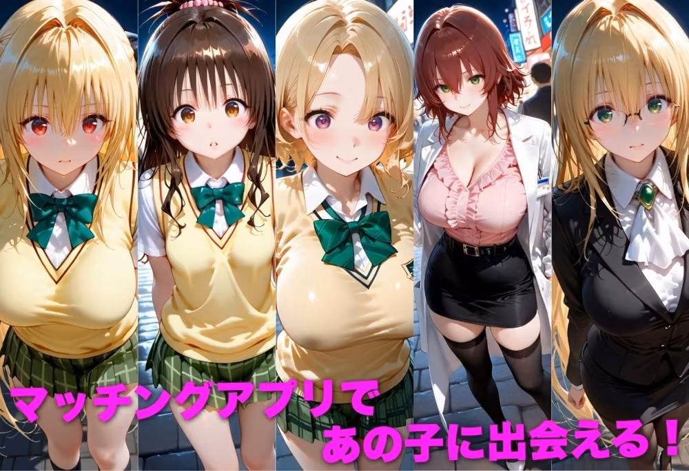 マッチングアプリで出会った美女を孕ませた話 ToL●VEる編2 hitomiエロ漫画raw サンプル画像001