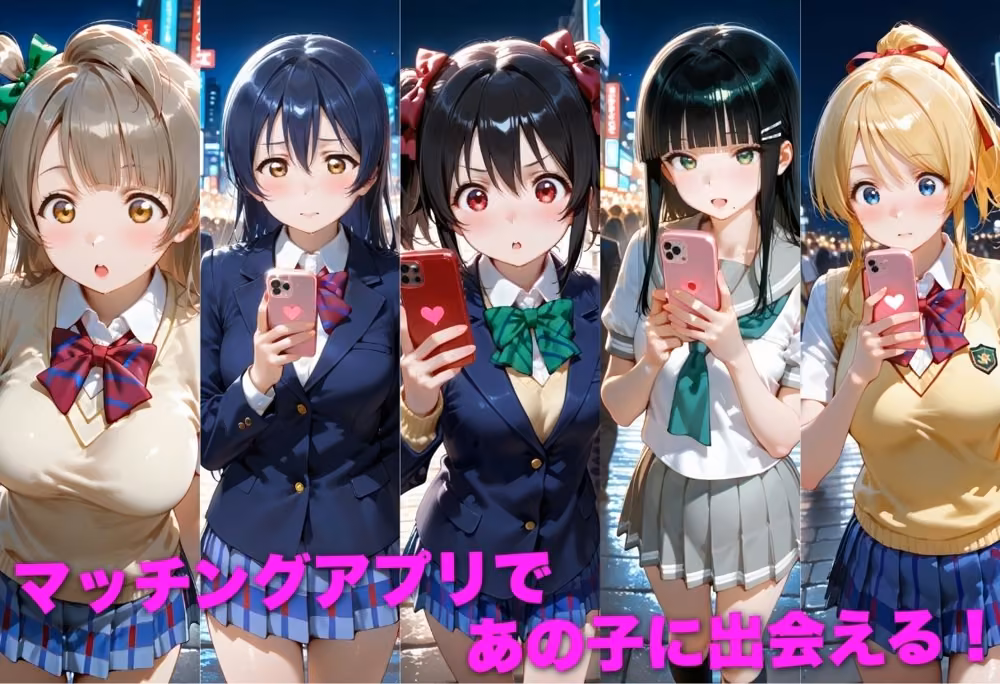 マッチングアプリで出会った美女を孕ませた話 ラ●ライブ！編 hitomiエロ漫画raw サンプル画像001