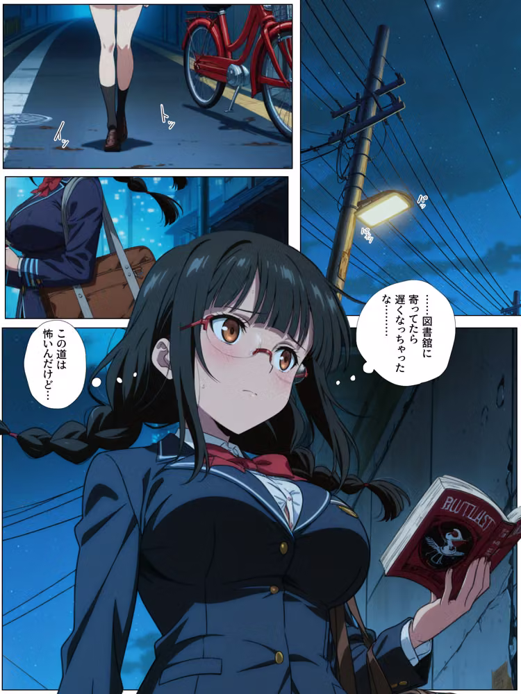 やりすてVol.12 後編 〜巨乳眼鏡娘を徹底的に嬲る〜 hitomiエロ漫画raw サンプル画像006