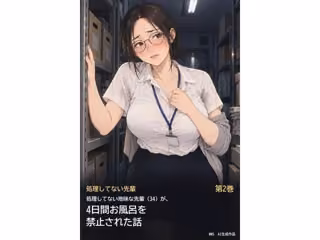 処理してない地味な先輩（34）が、4日間お風呂を禁止されて全身のニオイを嗅がれる話