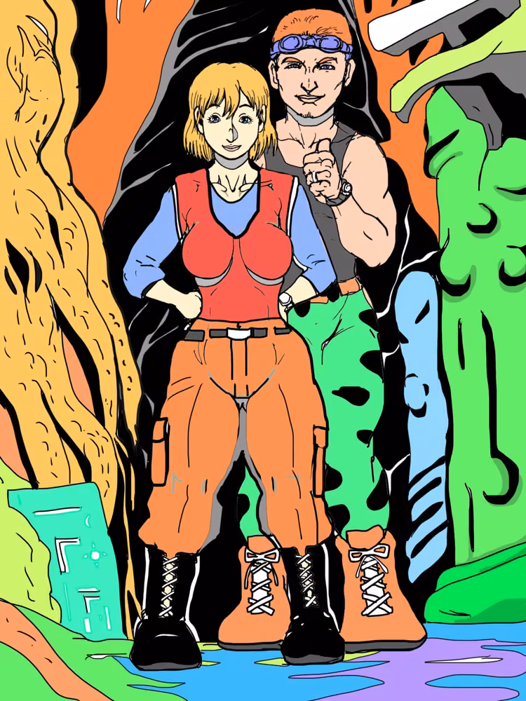 姿を消した夫婦冒険家 hitomiエロ漫画raw サンプル画像002