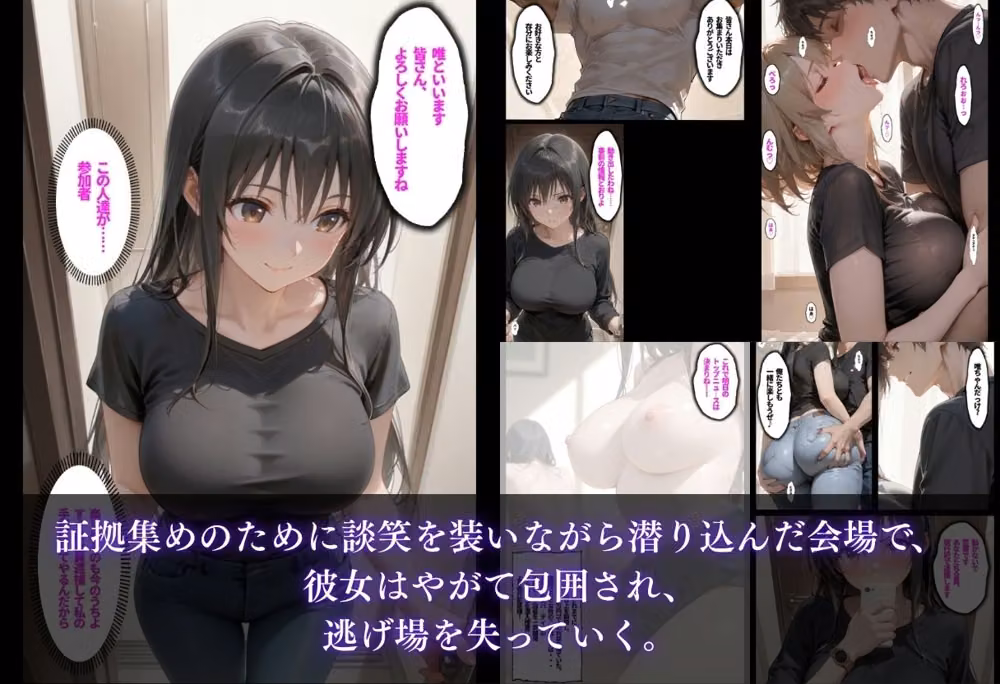 【総集編！古●川3本立て】陸上部編、潜入捜査編、催●肉便器編 hitomiエロ漫画raw サンプル画像006