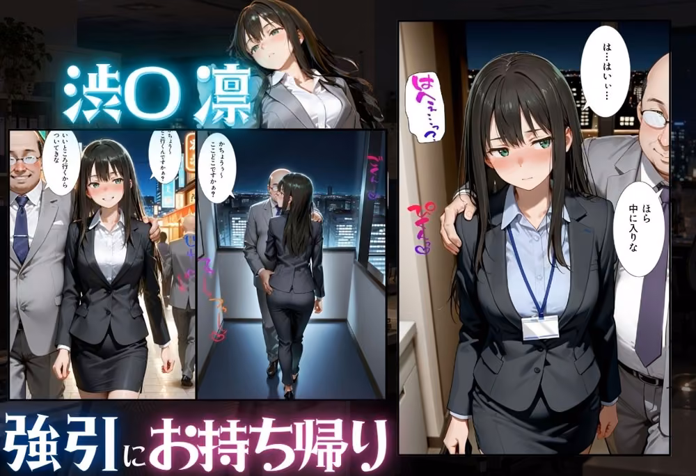 新人OLが新歓でキモ上司に寝取られる話 ア〇ドルマスターシンデレラガールズ編 RUSH サンプル画像3