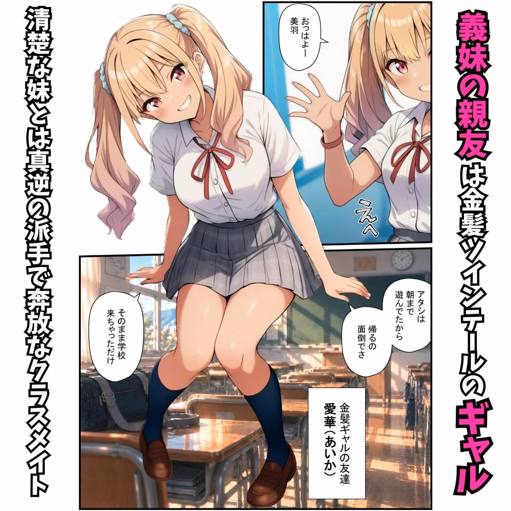義妹とギャル友達が兄を搾り尽くす！種付け懇願ハーレム Velvet House サンプル画像2