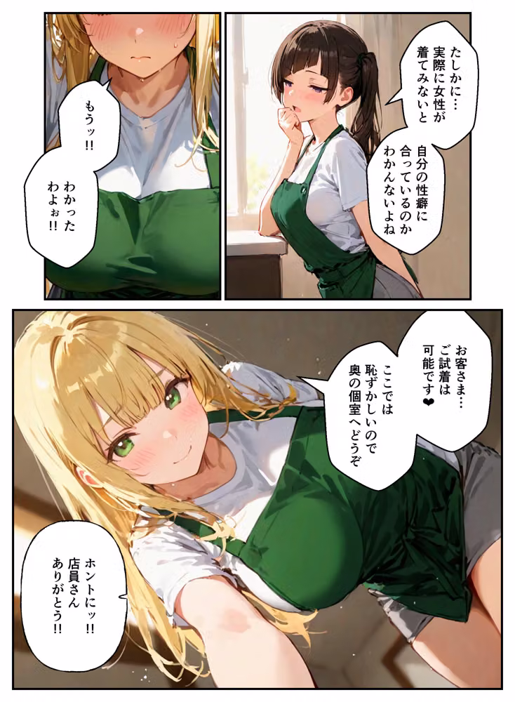裏オプありコスプレ屋さんの3姉妹！パパたちを寝取りまくって大盛況 hitomiエロ漫画raw サンプル画像020
