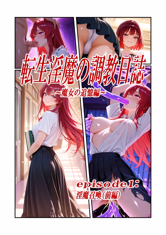 転生淫魔の調教日誌  魔女の追憶編  episode 1 〜淫魔召喚（前編）〜 hitomiエロ漫画raw サンプル画像001