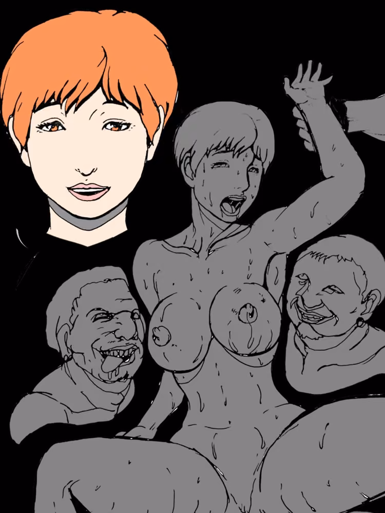 美人ママさんと不良グループが混ざり合ってた hitomiエロ漫画raw サンプル画像002
