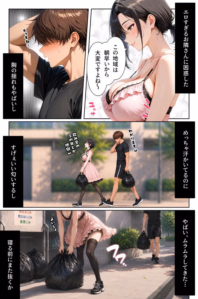 隣の人妻はどうやらちんぽが欲しいらしい hitomiエロ漫画raw サンプル画像024