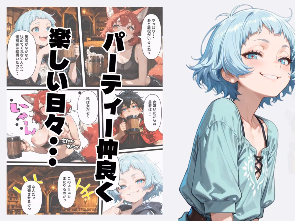 最強勇者が最弱触手使いにパーティ全員NTRれるII〜獣人弓手堕落編〜 hitomiエロ漫画raw サンプル画像003