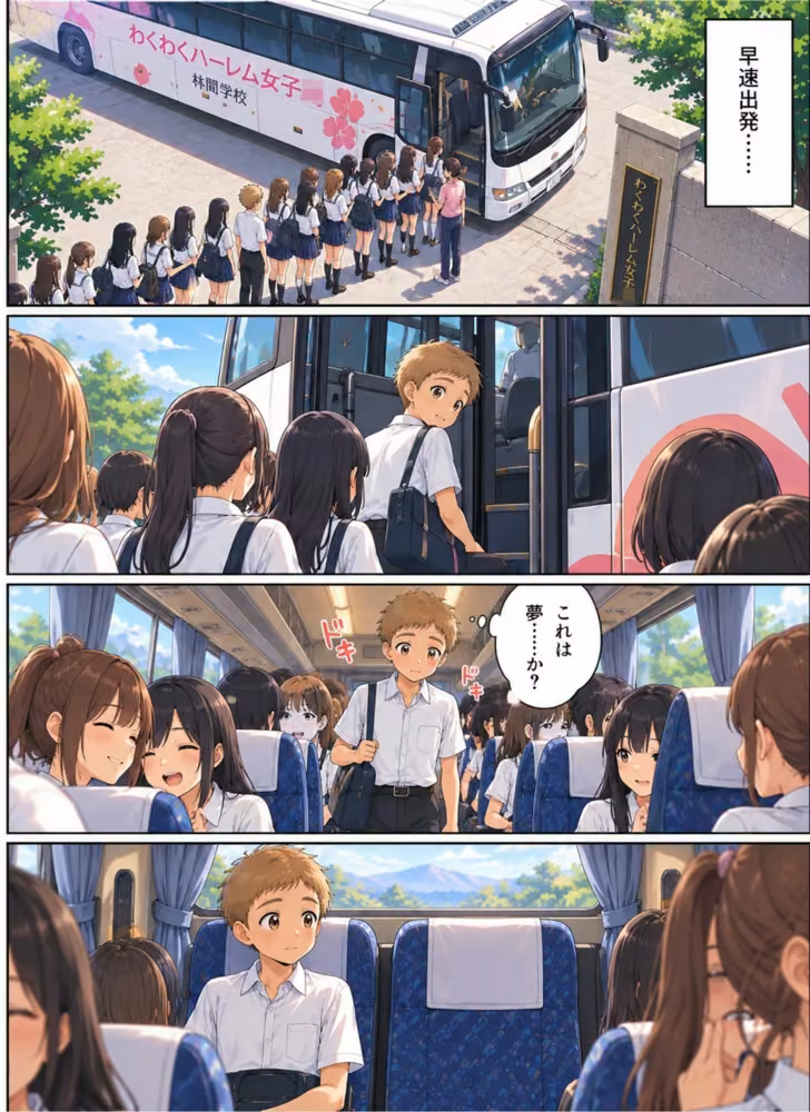 ときめきハーレム学園へようこそ17 hitomiエロ漫画raw サンプル画像002