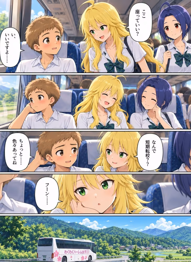 ときめきハーレム学園へようこそ17 hitomiエロ漫画raw サンプル画像003