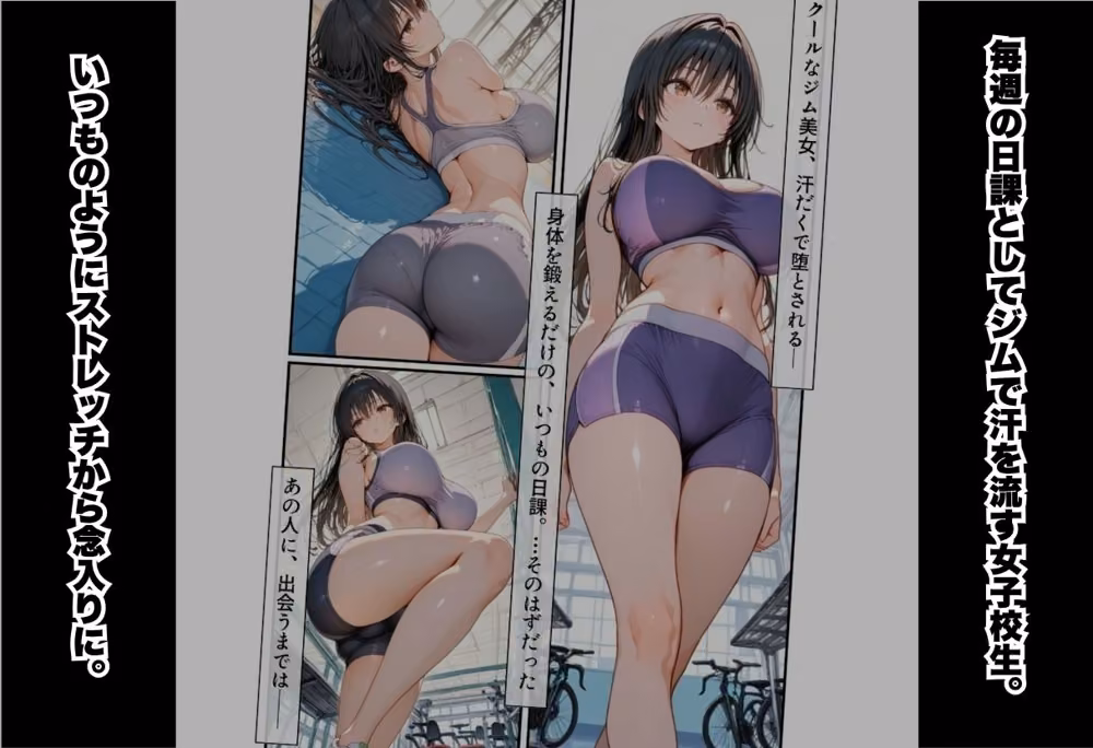 専属トレーナーの巨根に堕ちた女子校生 −寝取られ汗だく生ハメSEX− hitomiエロ漫画raw サンプル画像001