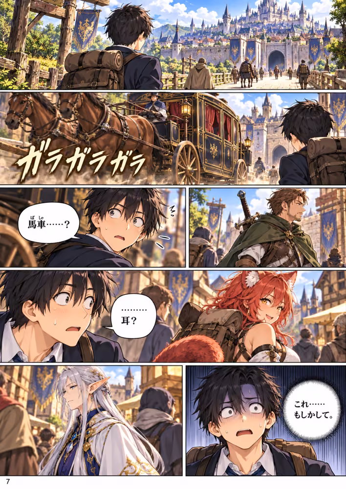【全11話・約110P・フルカラー】異世界転移したら美女だらけの宿屋に就職しました！？ 第1部 〜月灯り亭と月の道〜本編 hitomiエロ漫画raw サンプル画像007