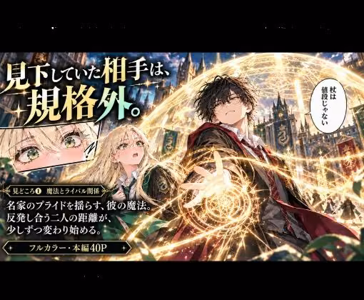 魔法学校で隣のクラスのギャルと付き合う話 hitomiエロ漫画raw サンプル画像002