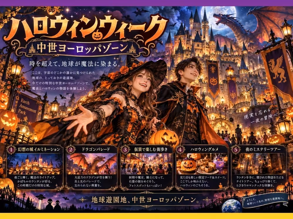 地球遊園地の歩き方 ハロウィン編1 hitomiエロ漫画raw サンプル画像002
