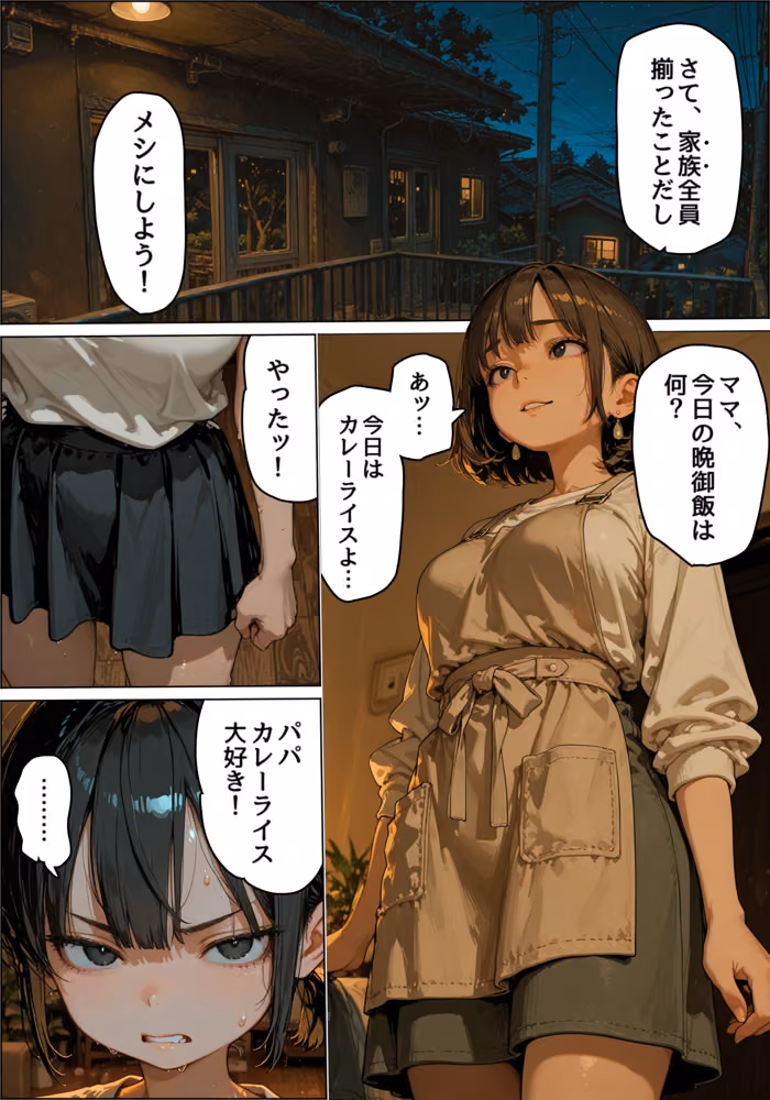 乗っとられた母子家庭〜弱者家庭に棲みつき「たわわな美巨乳」を存分に楽しむ連続強〇魔〜 hitomiエロ漫画raw サンプル画像007