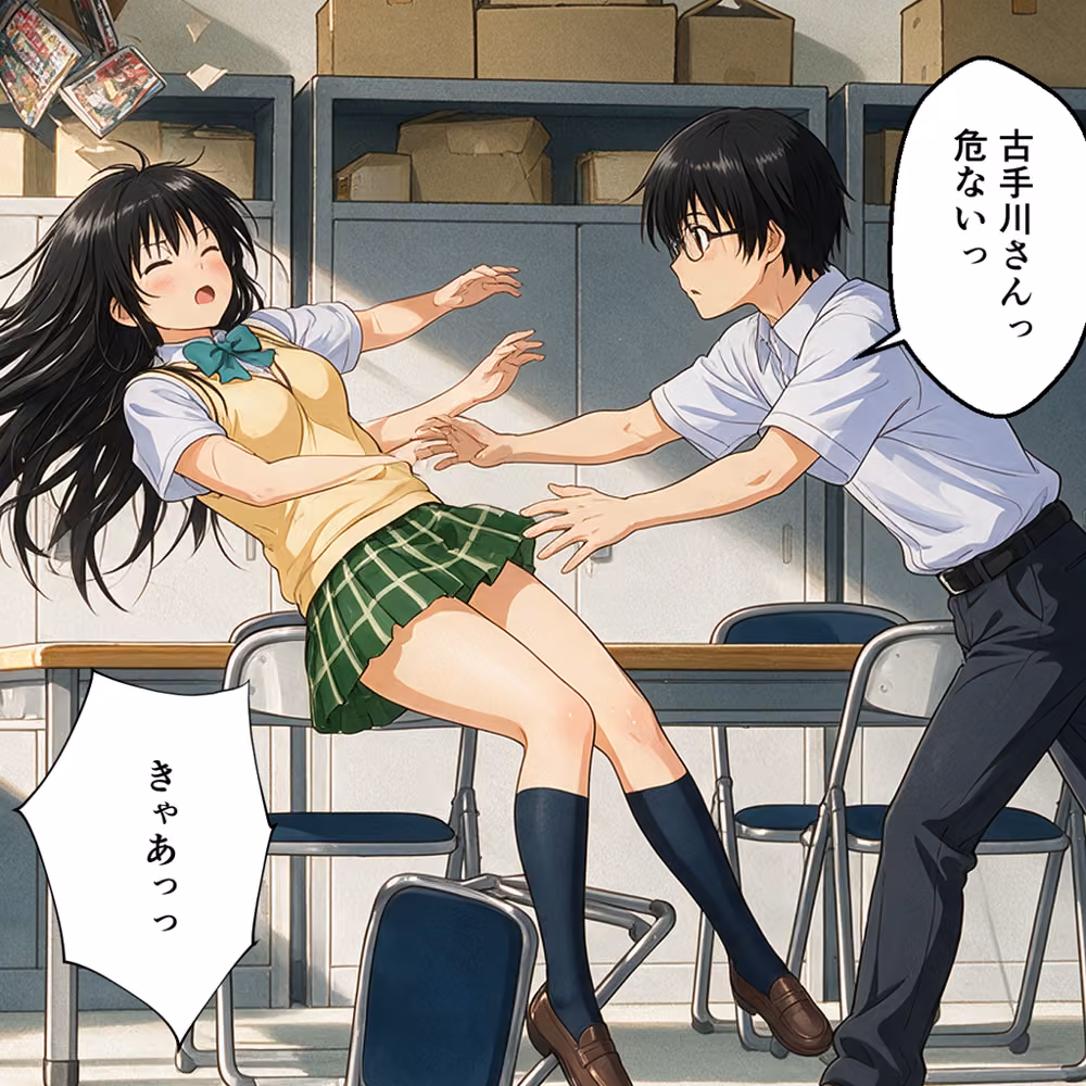 【To LOVEる】古手川唯 リトが好きなのに委員会の男子に孕ませ中出しされる hitomiエロ漫画raw サンプル画像020