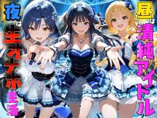 昼はアイドル夜は生オナホ生活  最●静香＆星●美希＆如●千早