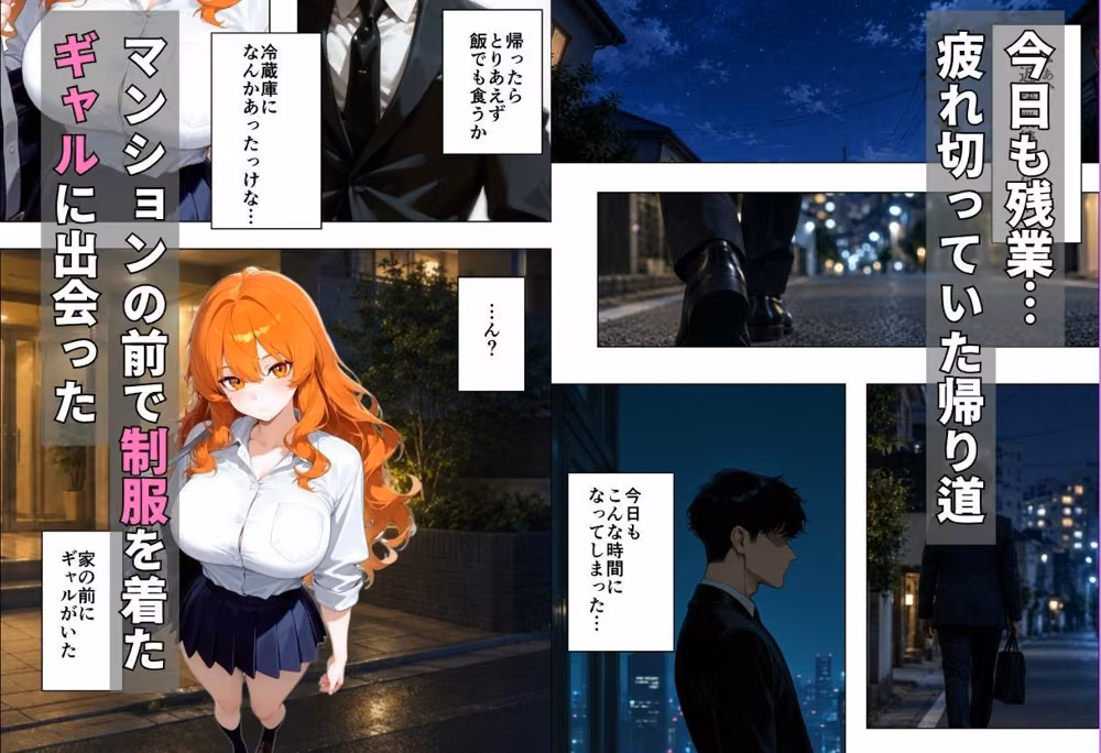 家出ギャルを拾ったら、泊める代わりに何度もヤらせてくれた話 hitomiエロ漫画raw サンプル画像001
