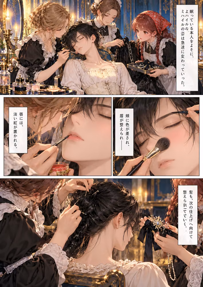 カーテシー・クラブ  女帝陛下の逆転舞踏会 hitomiエロ漫画raw サンプル画像006