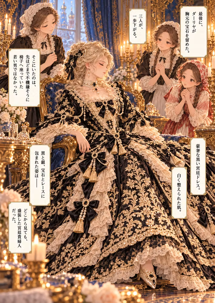 カーテシー・クラブ  女帝陛下の逆転舞踏会 hitomiエロ漫画raw サンプル画像008