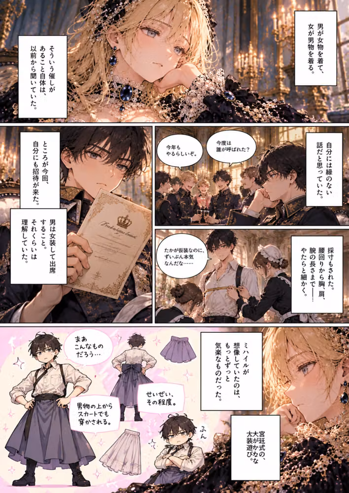 カーテシー・クラブ  女帝陛下の逆転舞踏会 hitomiエロ漫画raw サンプル画像013