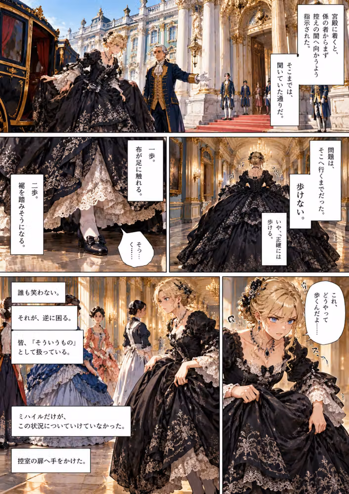 カーテシー・クラブ  女帝陛下の逆転舞踏会 hitomiエロ漫画raw サンプル画像020