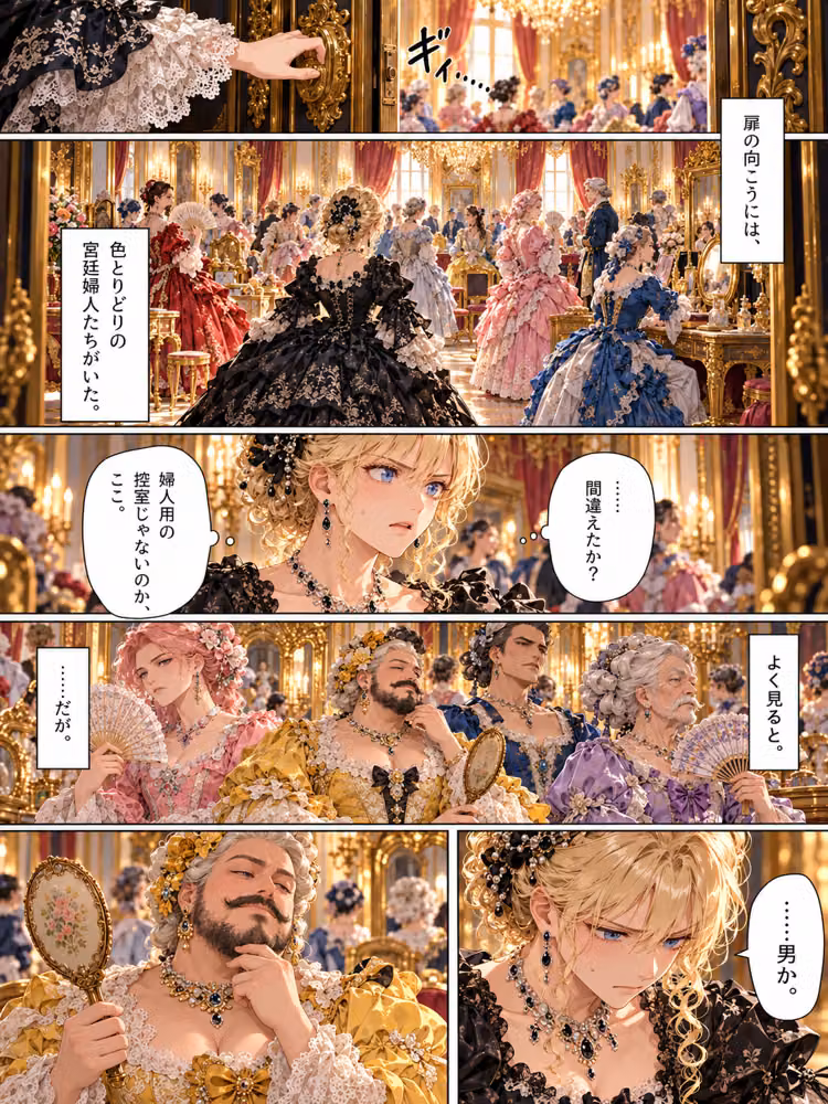 カーテシー・クラブ  女帝陛下の逆転舞踏会 hitomiエロ漫画raw サンプル画像022