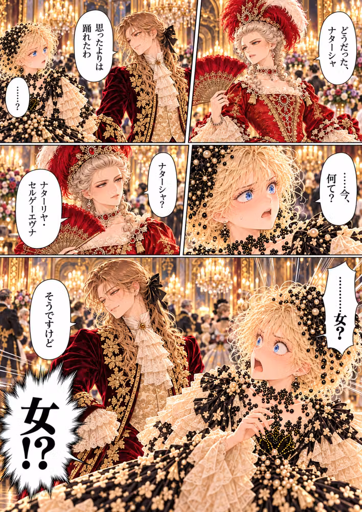 カーテシー・クラブ  女帝陛下の逆転舞踏会 hitomiエロ漫画raw サンプル画像035