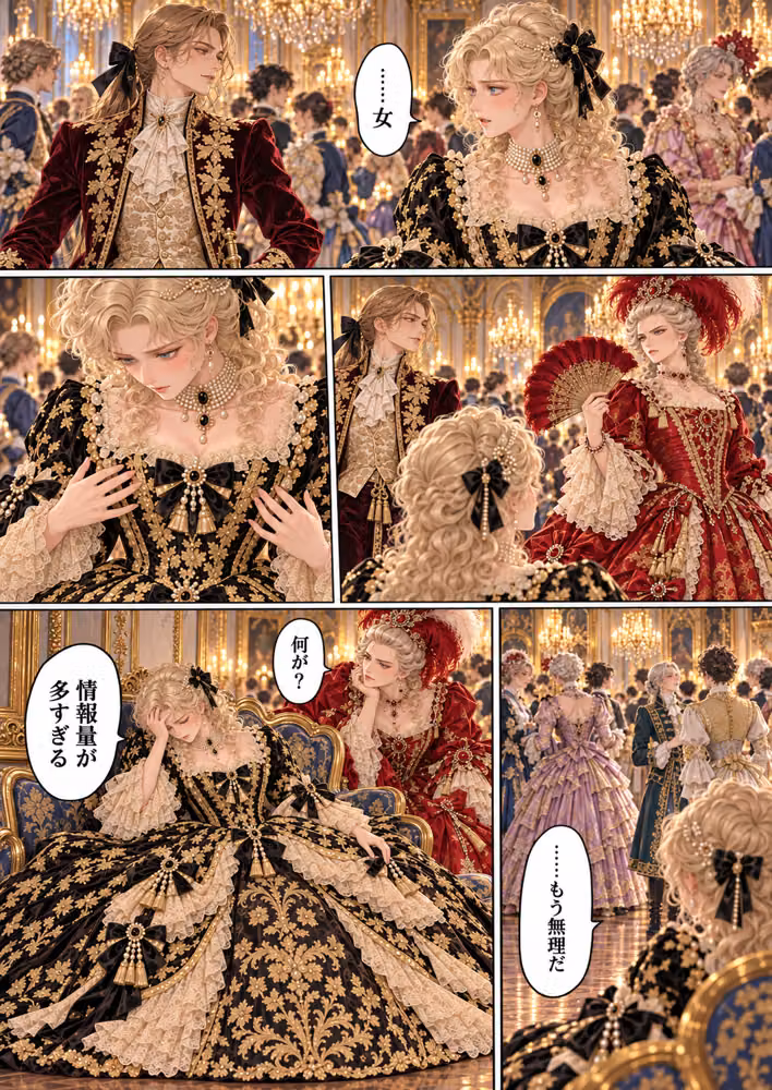カーテシー・クラブ  女帝陛下の逆転舞踏会 hitomiエロ漫画raw サンプル画像036